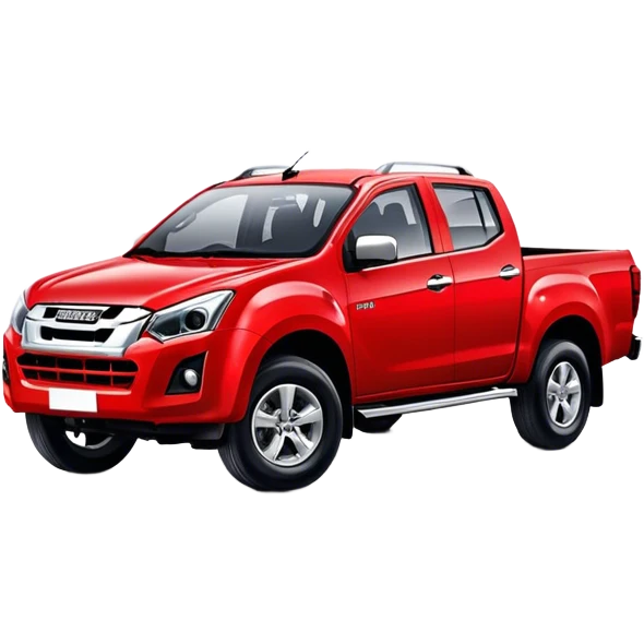 Isuzu D-MAX - Isuzu (Model Year: 2024) (Iconic colour: Red) emoji