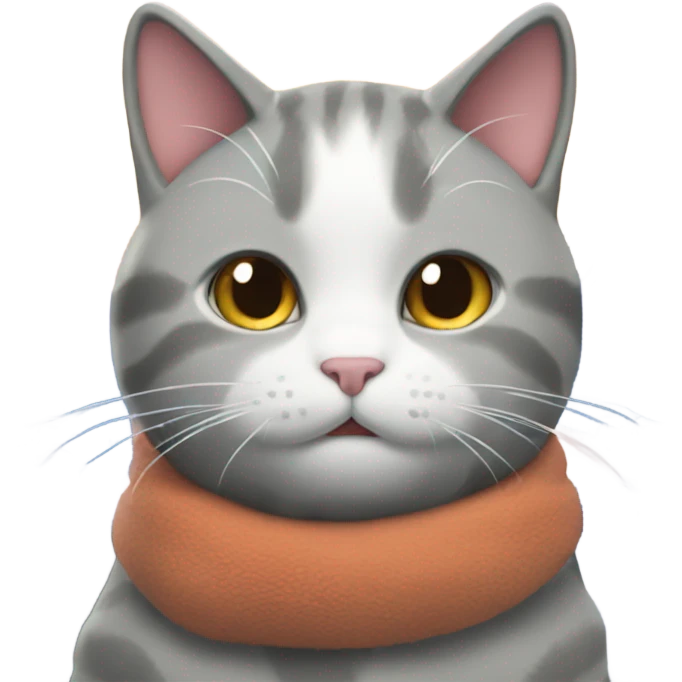Cat on top of Mount Fuji emoji