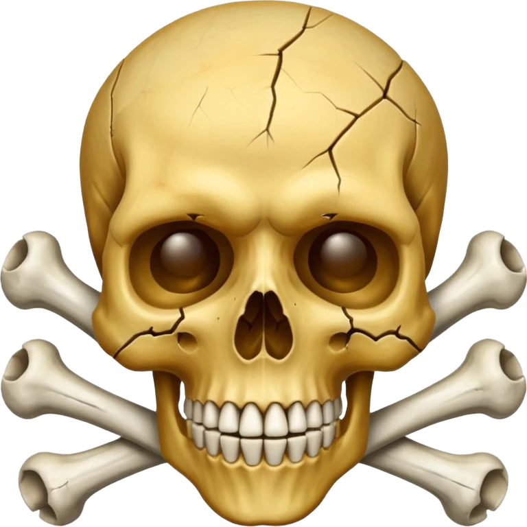 caution skull emoji