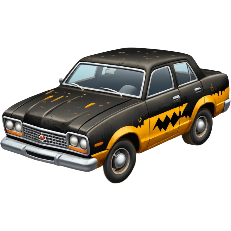 demolition derby sedan emoji