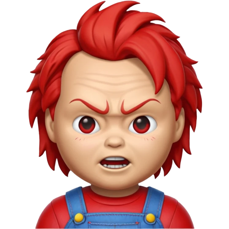 Un emojin de chuky emoji