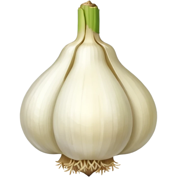 garlic with piece emoji