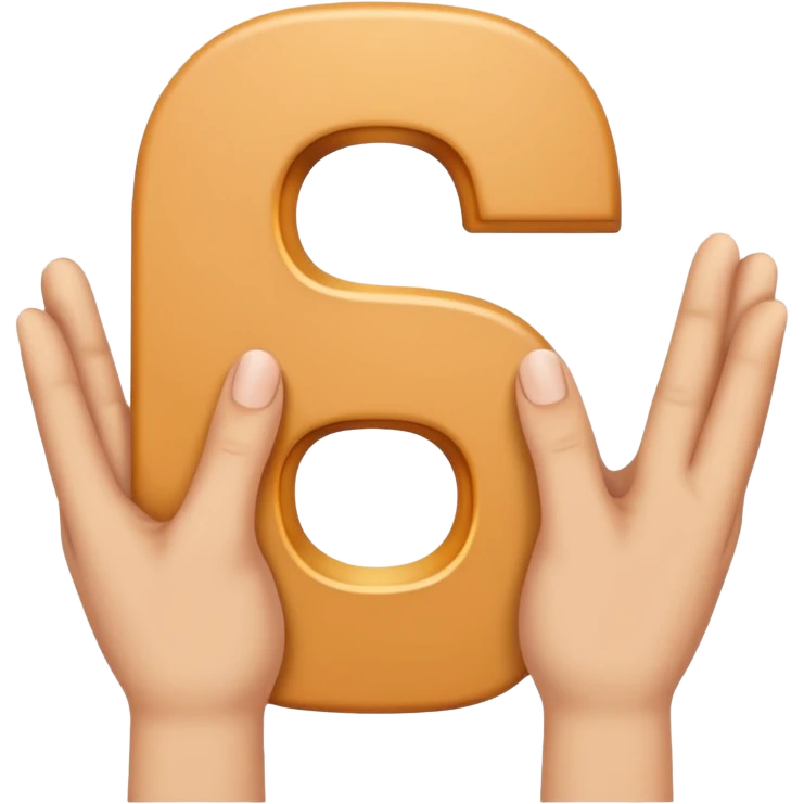 Make the letter S with hands

 emoji