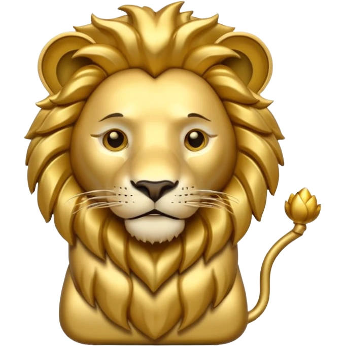 Lion like iphone  emoji