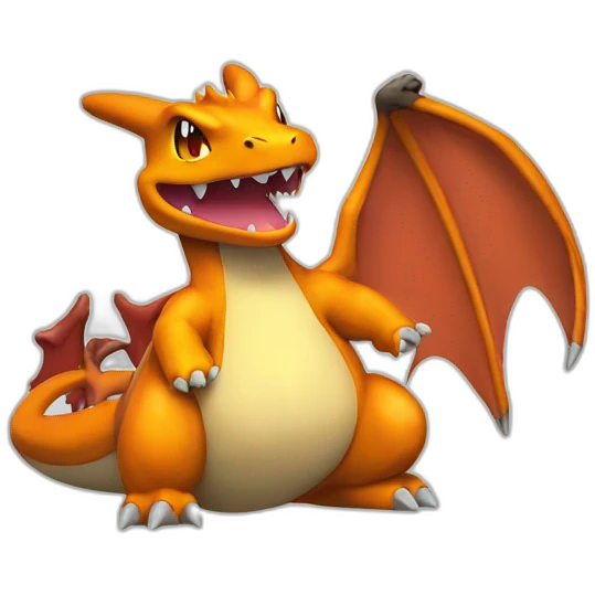 charizard molesto emoji