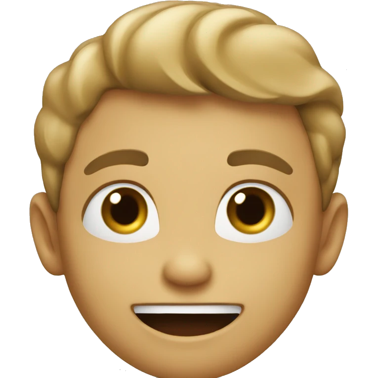 excited and hungry boy emoji