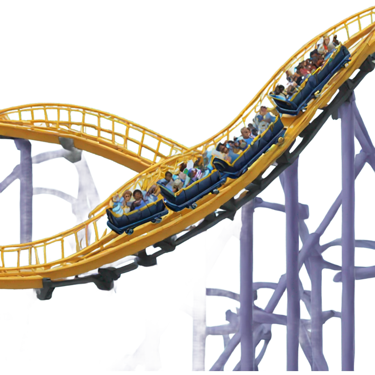 Roller coaster emoji