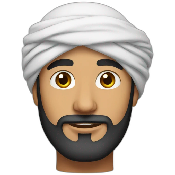 arab man turban emoji