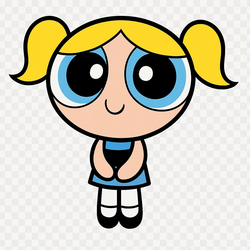 Change the expression to a shy smile, keeping the original cartoon style and quality. emoji