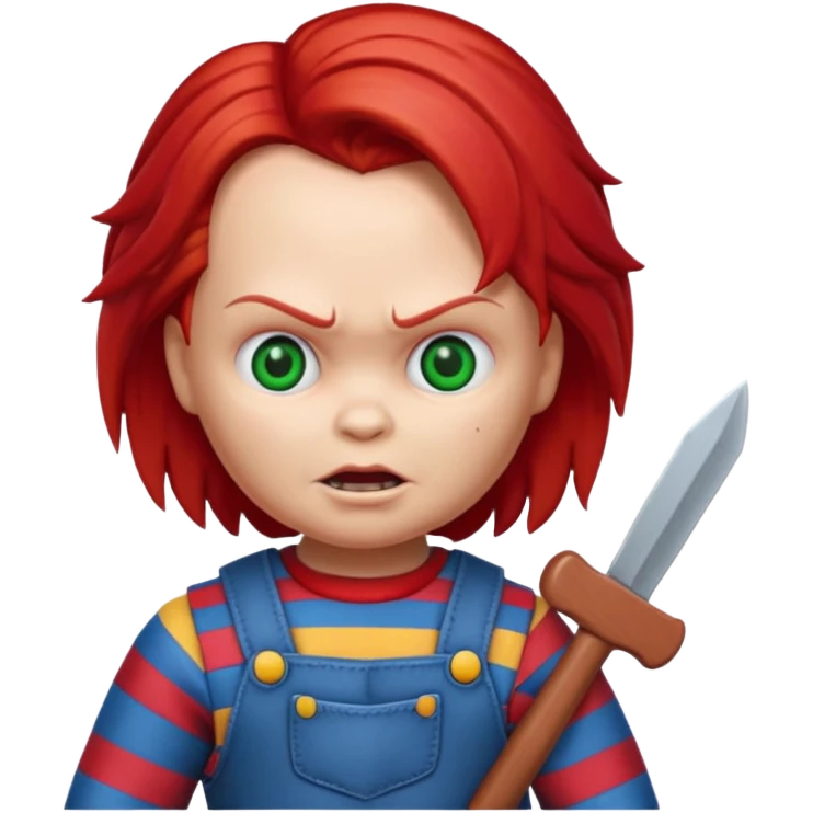 Un emojin de chuky emoji