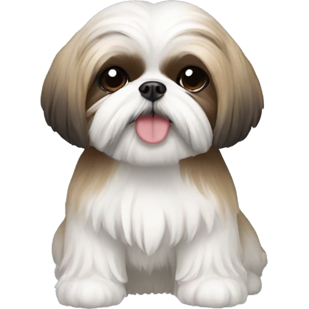 Shih tzu female emoji