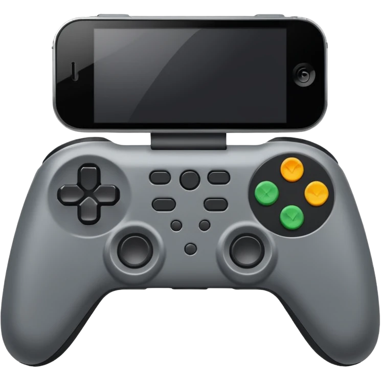 gaming console gray emoji