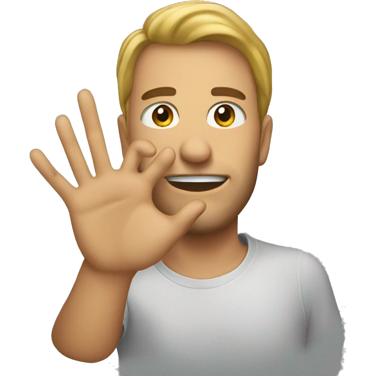 Inside gesture emoji