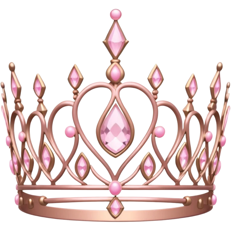light pink tiara emoji