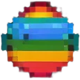 80s retro arcade vibe with VIBE25 emoji