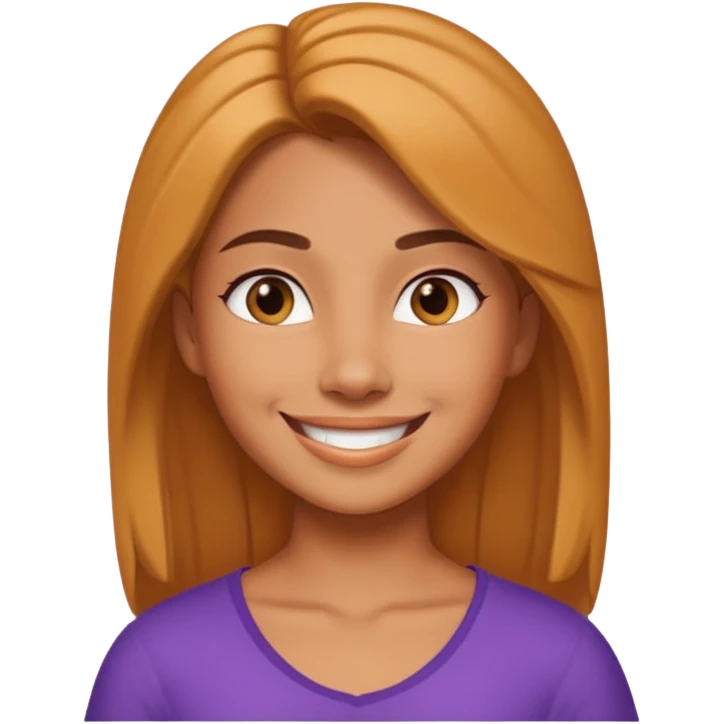 Dreamworks Cartoon style female emoji