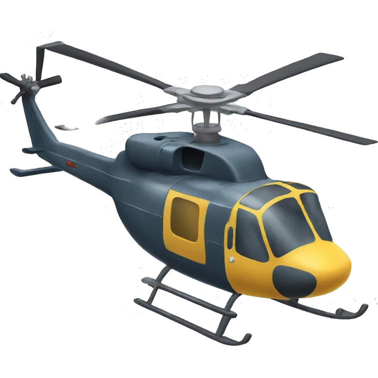 helicopter with boop emoji