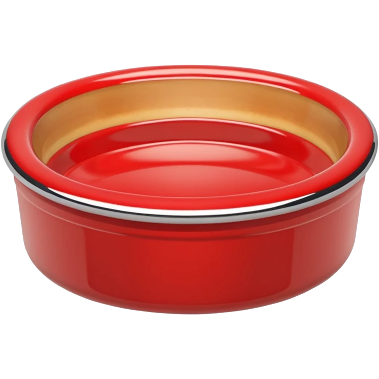Emoji of a polished chrome rim with deep dish style and subtle reflections emoji