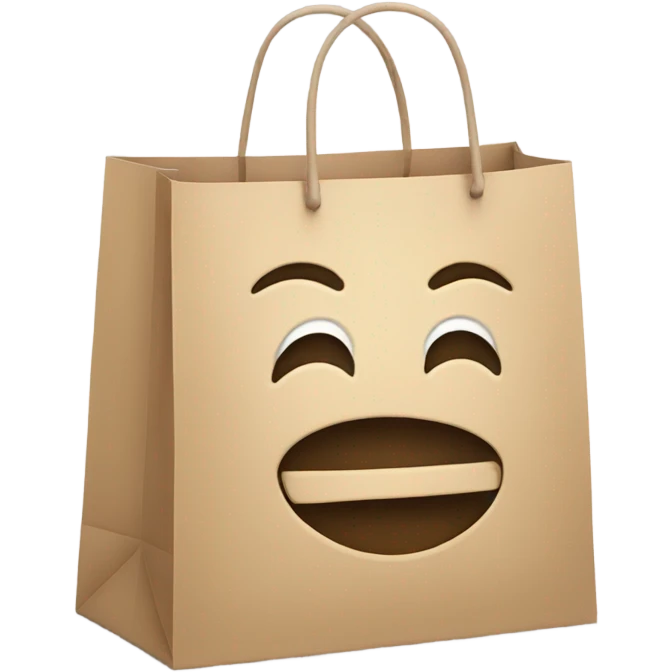 shopping bag emoji