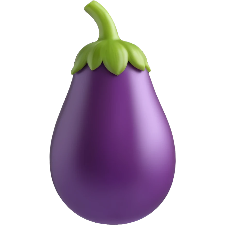 eggplant emoji