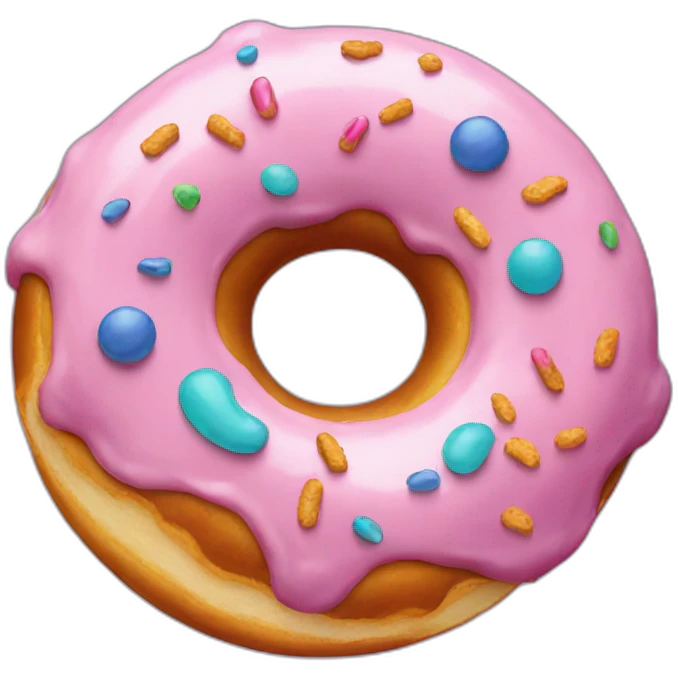 Donut planet emoji