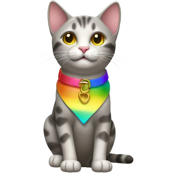 Gay cat  emoji