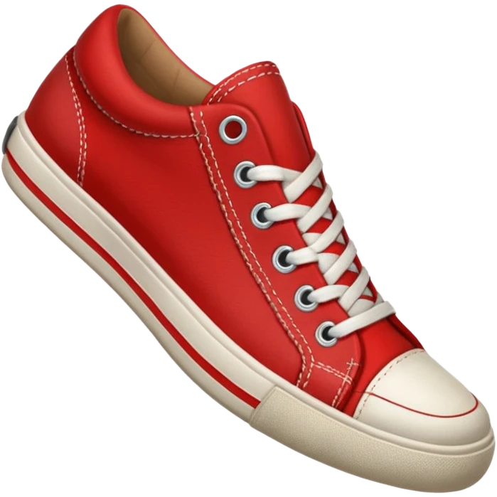 Red sneakers emoji