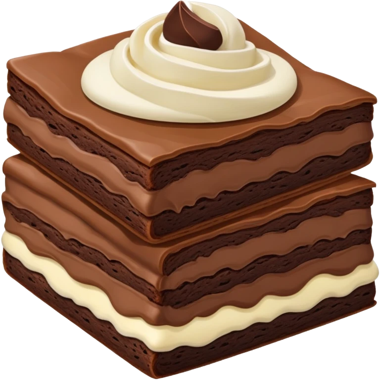 Brownie crepe  emoji