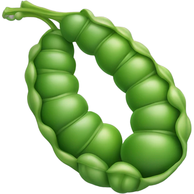 Peas in a pod crossed emoji