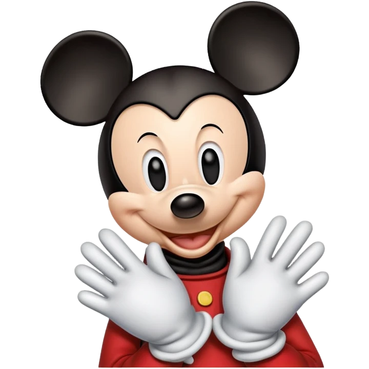 Mickey Mouse emoji