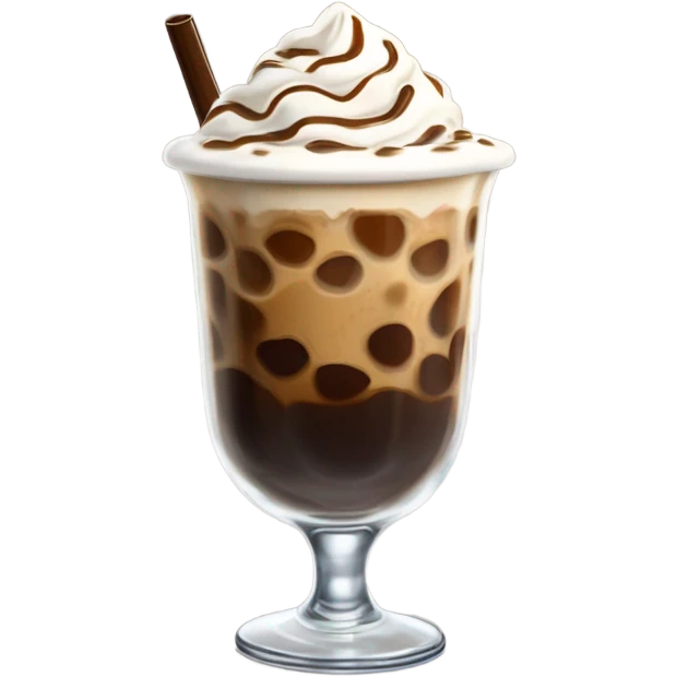 Iced coffee emoji