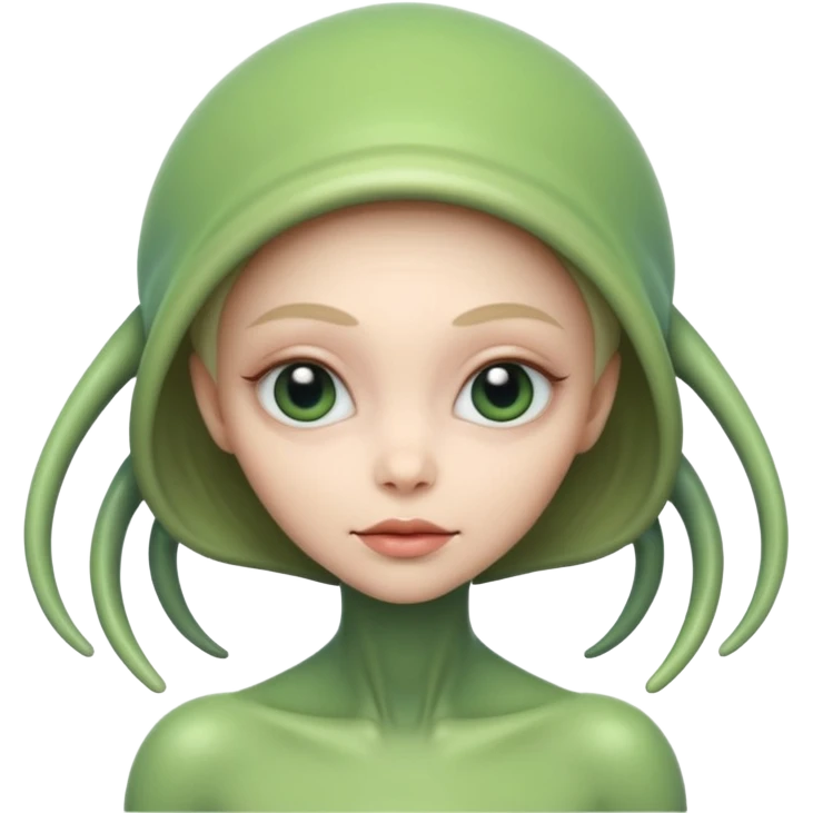 alien pretty Girl emoji