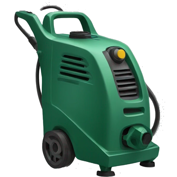 Pressure washer dark green emoji