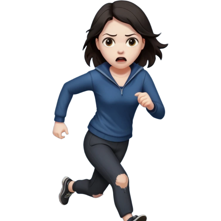 Horror movie final girl emoji