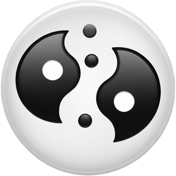 yin yang emoji