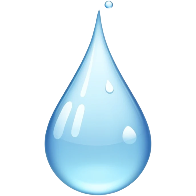 water drops emoji