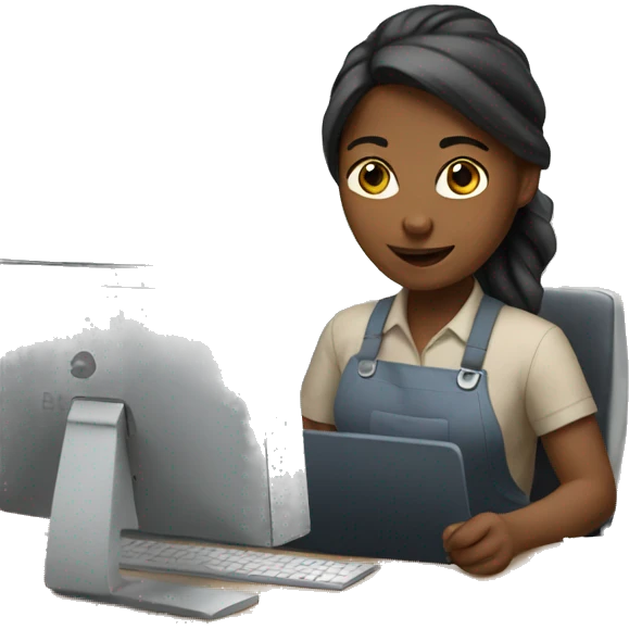 Girl at work  emoji