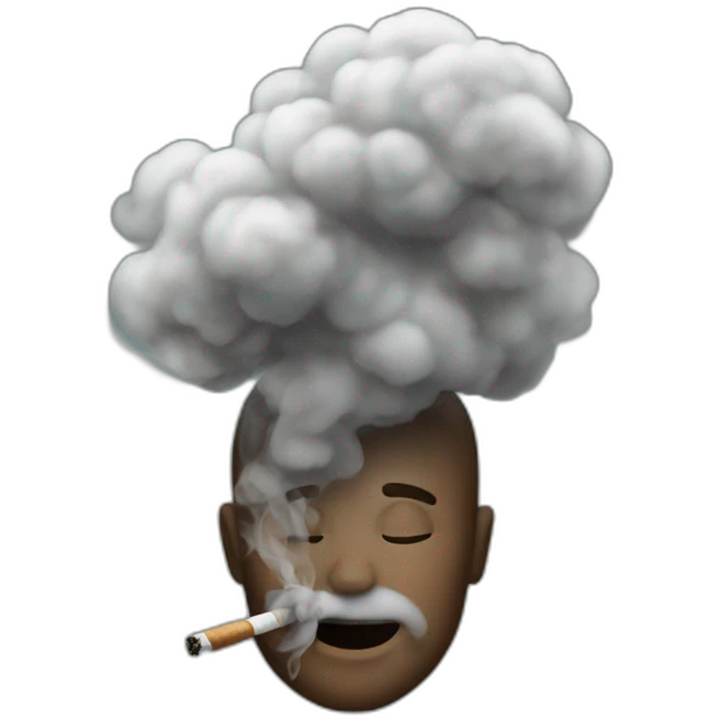 smoke emoji