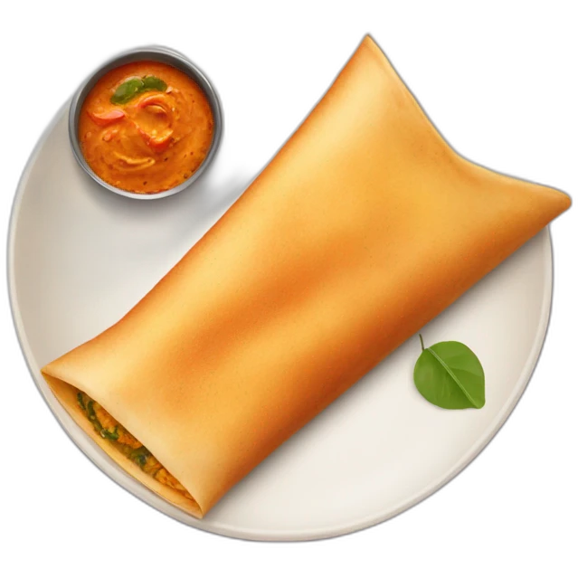 dosa south indian dish emoji