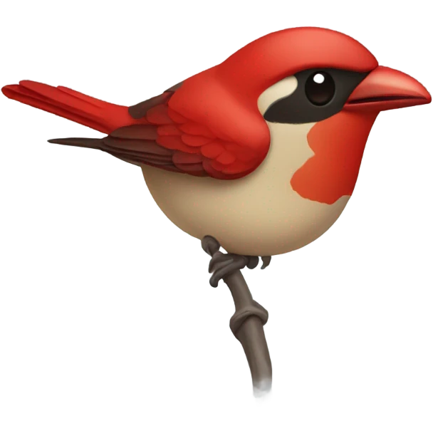 Red throat  emoji