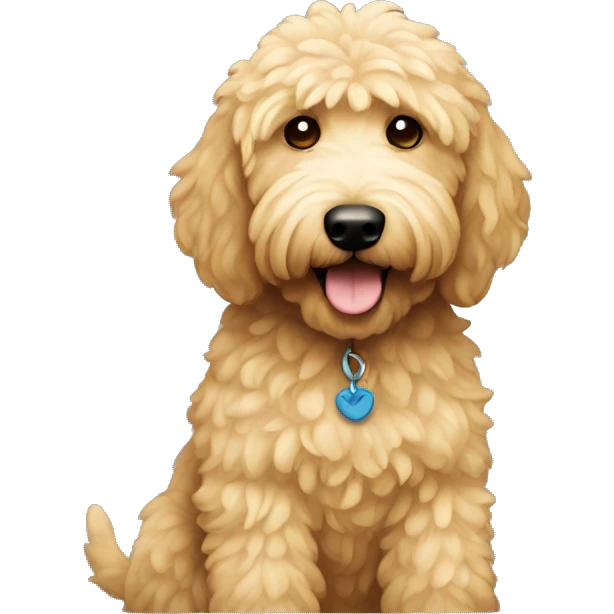 Golden doodle emoji