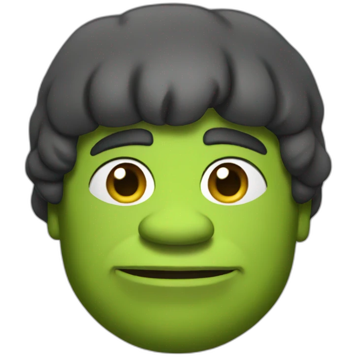 big masculine shrek emoji