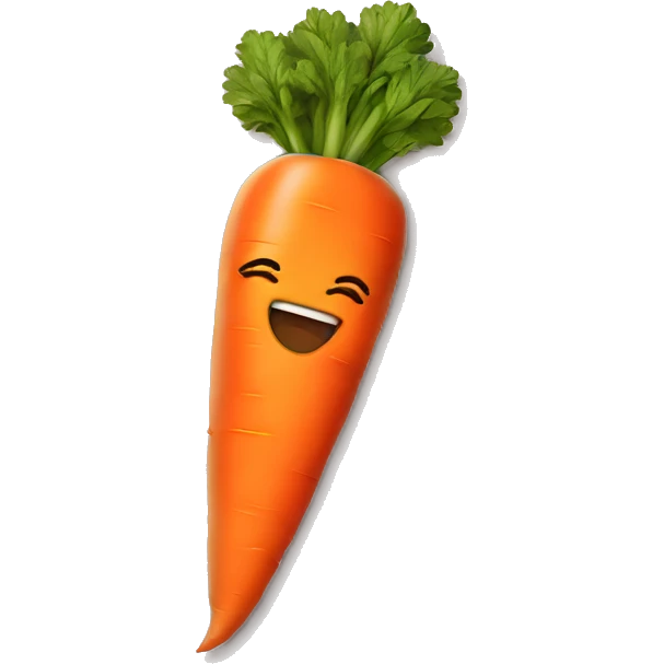 Carrots cuddling emoji