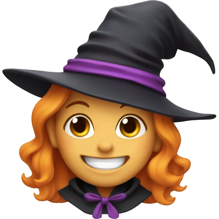 happy witch emoji