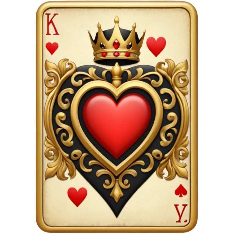 King in hearts emoji