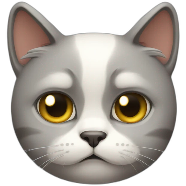 cat sad emoji