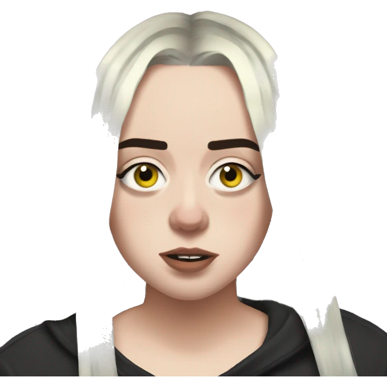 Billie Eilish y Maria Becerra  emoji