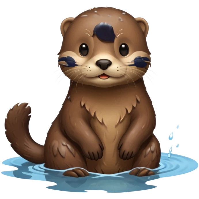 medieval animal in the lake emoji