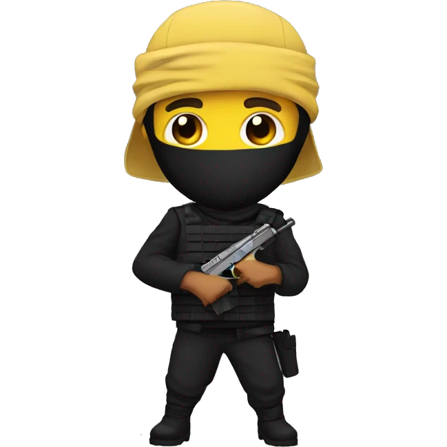 ninja with glock 19 emoji
