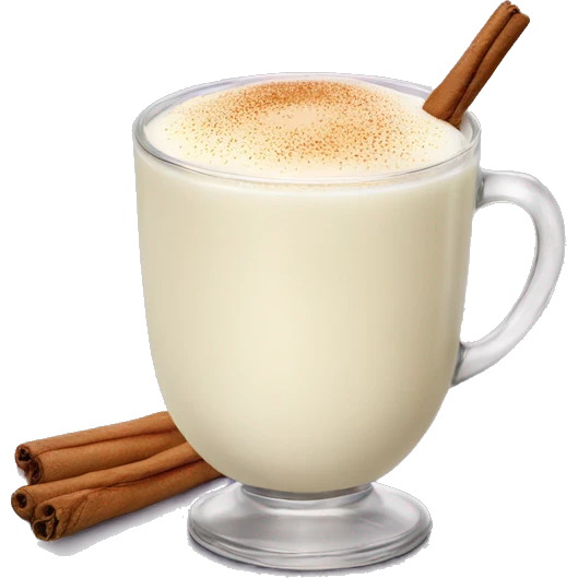 Egg nog emoji